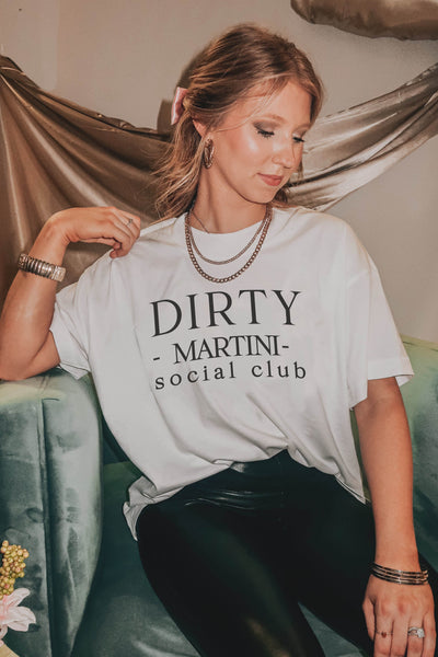 Dirty Martini Social Club Oversized Tee