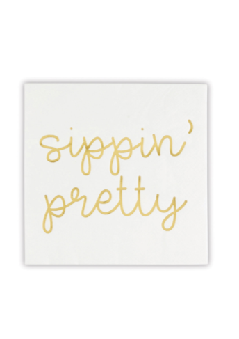 Sippin' Pretty Cocktail Napkins – Meraki Boutique