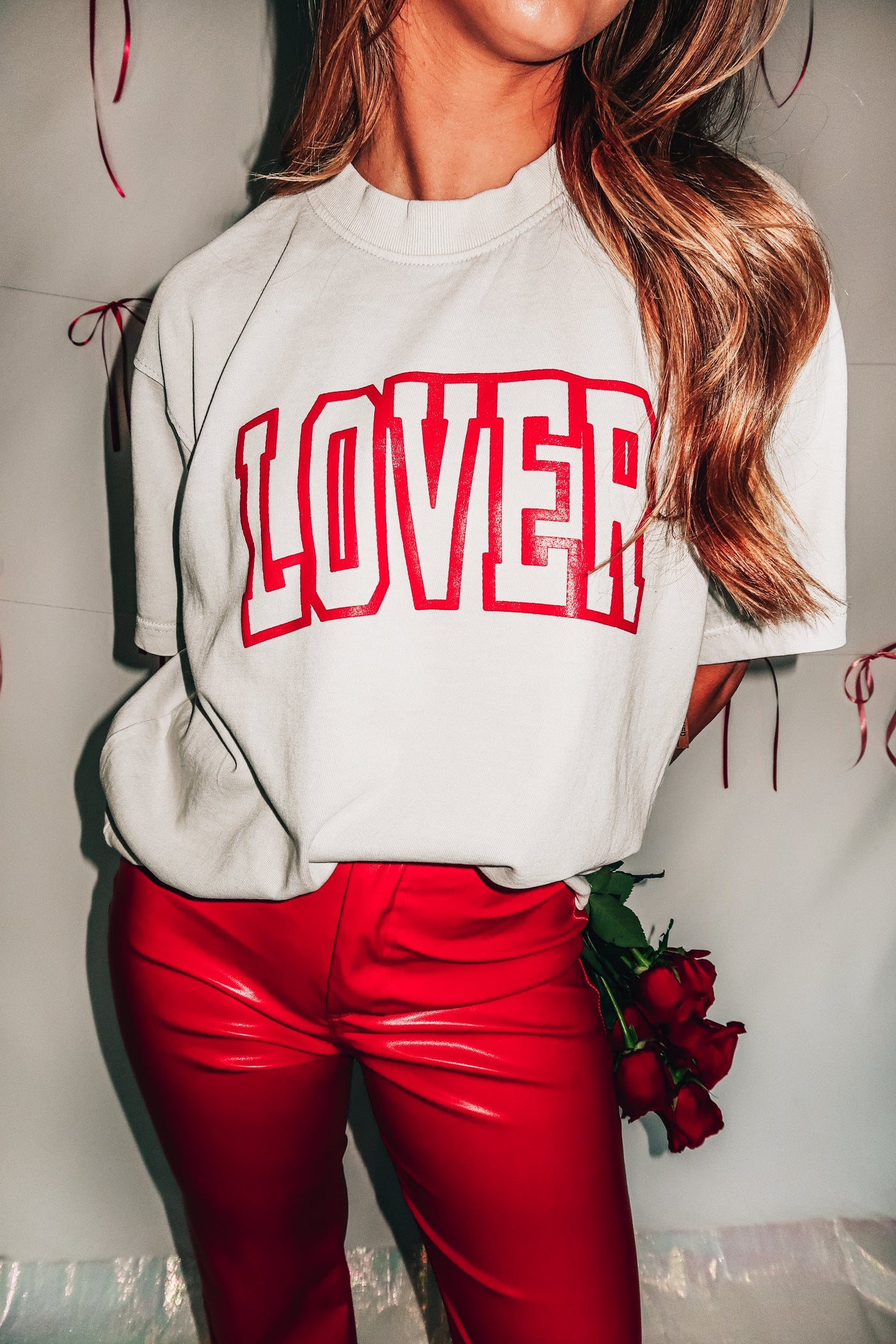 Lover Puff Print Graphic Tee