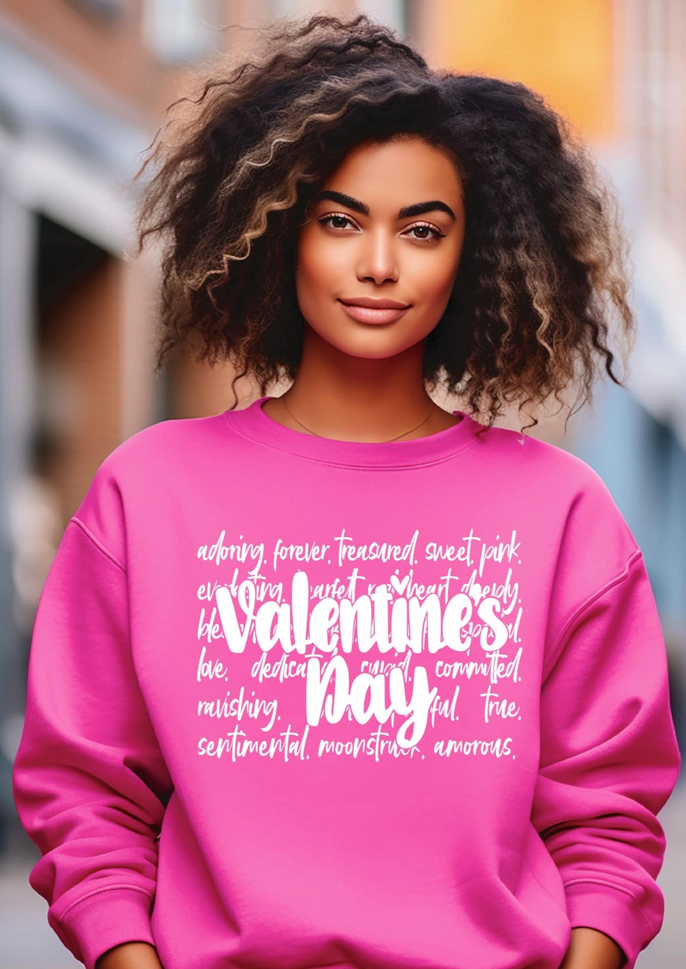 Valentine’s Day Word Collage  Graphic Tee/Sweatshirt options