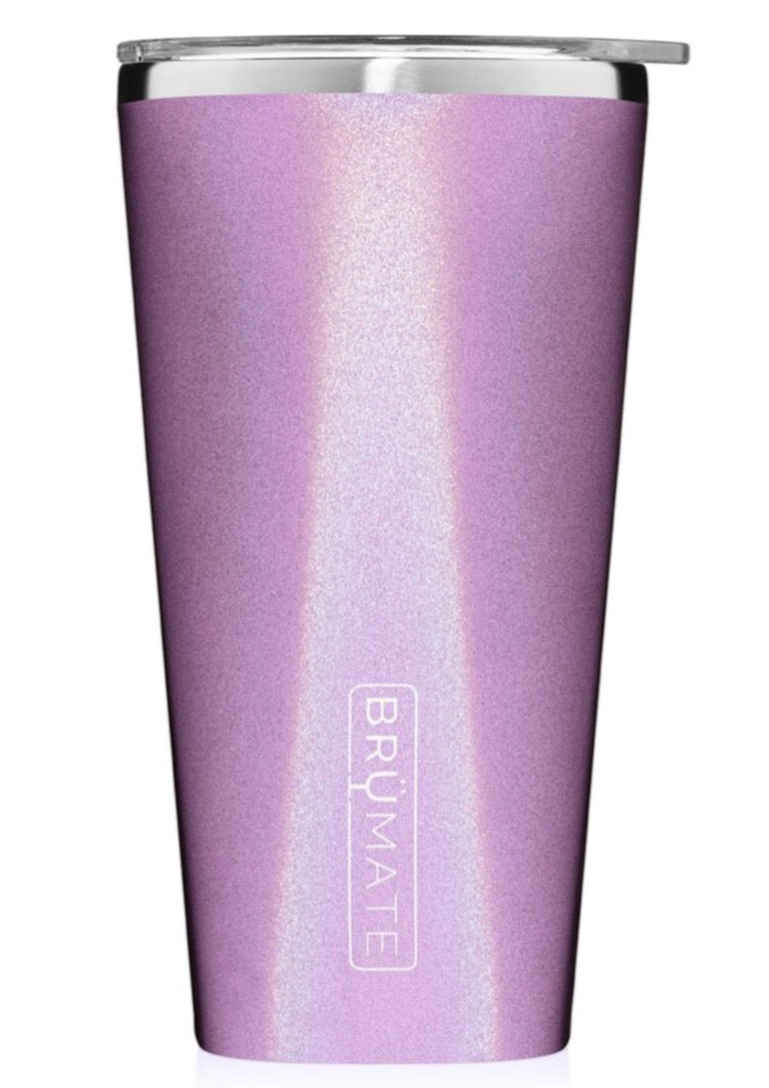 Insulated Pint Glitter Violet