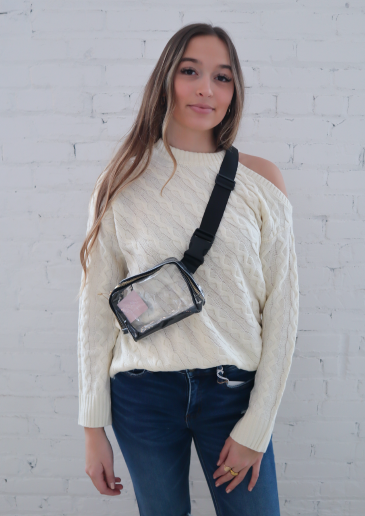 All The Rage Clear Crossbody