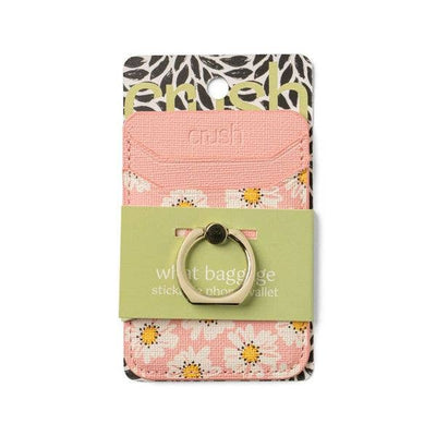 Crush What Baggage Stickable Phone Wallet