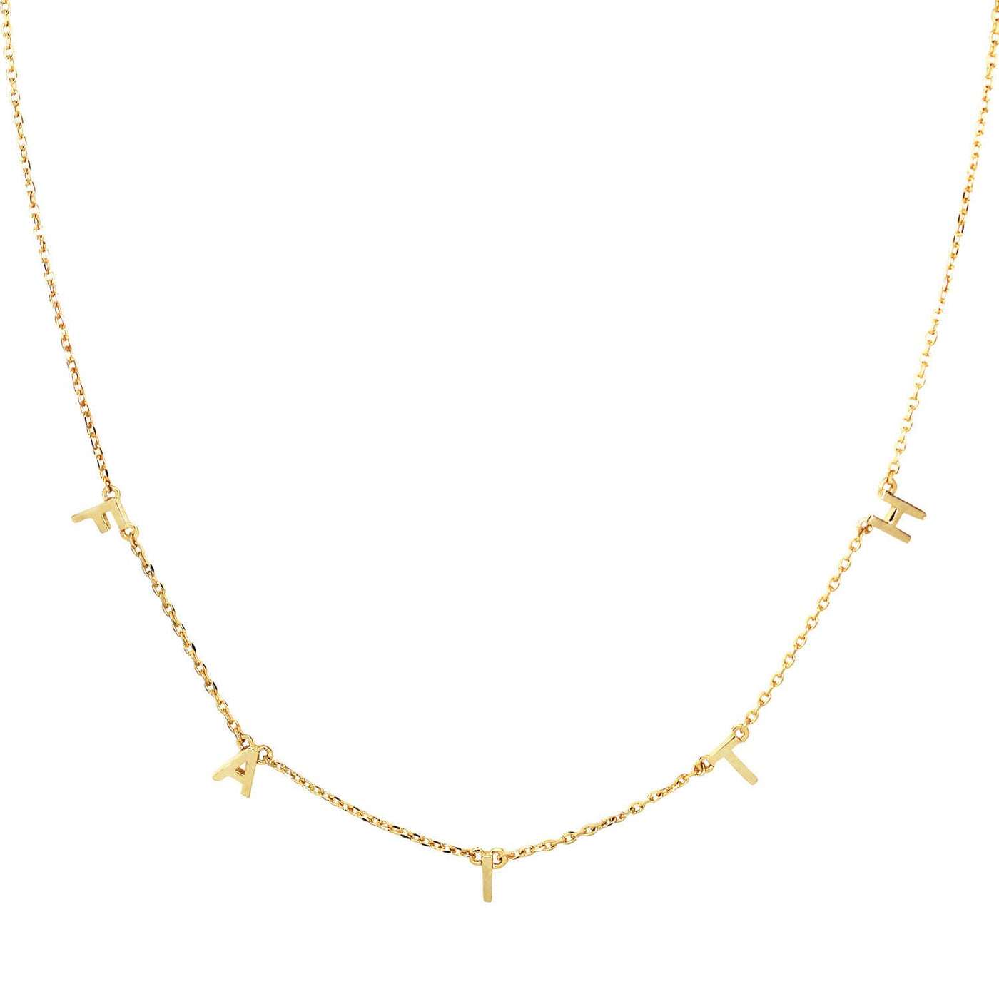 FAITH Necklace in Gold