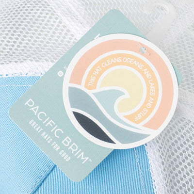 Pacific Brim Foam Trucker Hats Open Stock: Merica