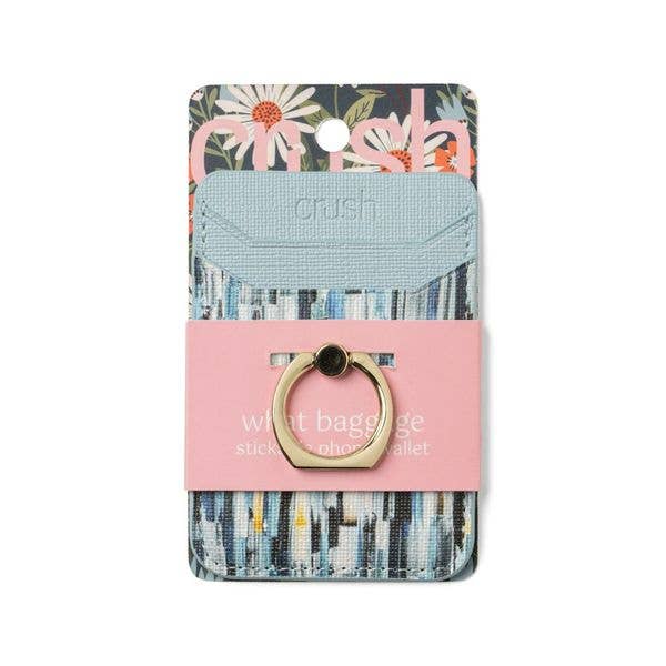 Crush What Baggage Stickable Phone Wallet