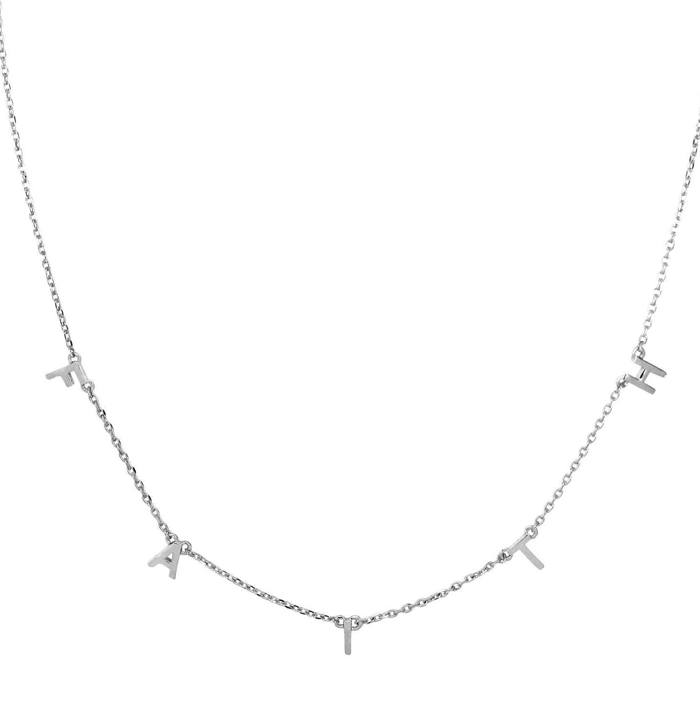 FAITH Necklace in Silver