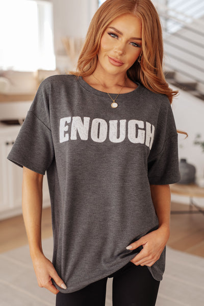 Always enough graphic t shirt