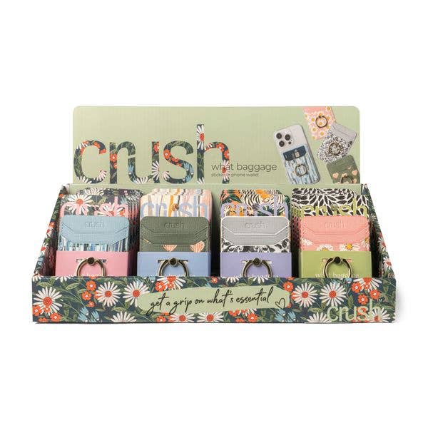 Crush What Baggage Stickable Phone Wallet