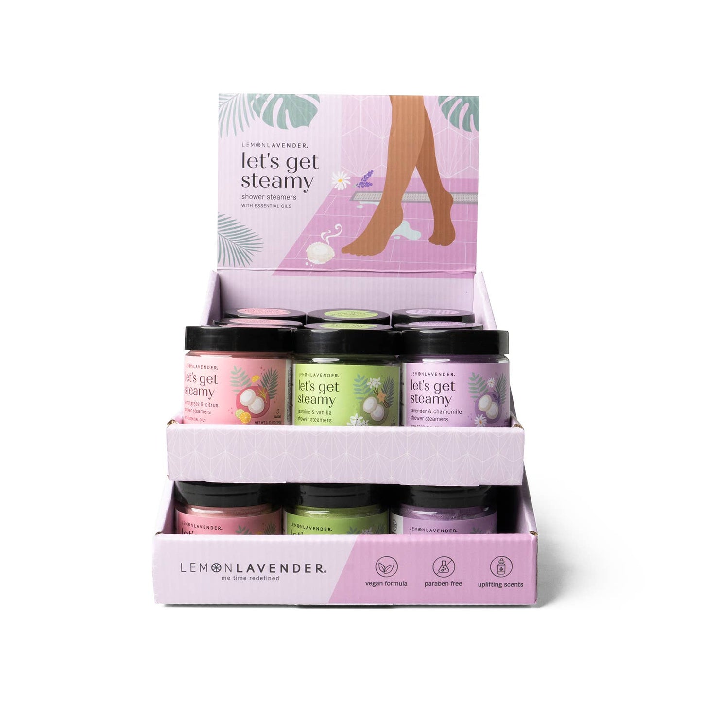 Let's Get Steamy Shower Bombs (3 Per Pack)