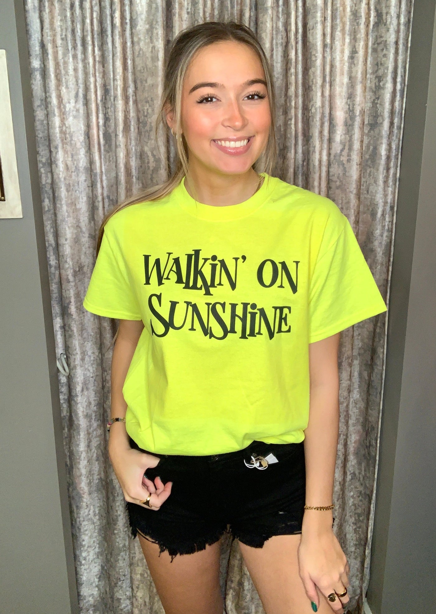 Walkin’ On Sunshine Graphic T-Shirt