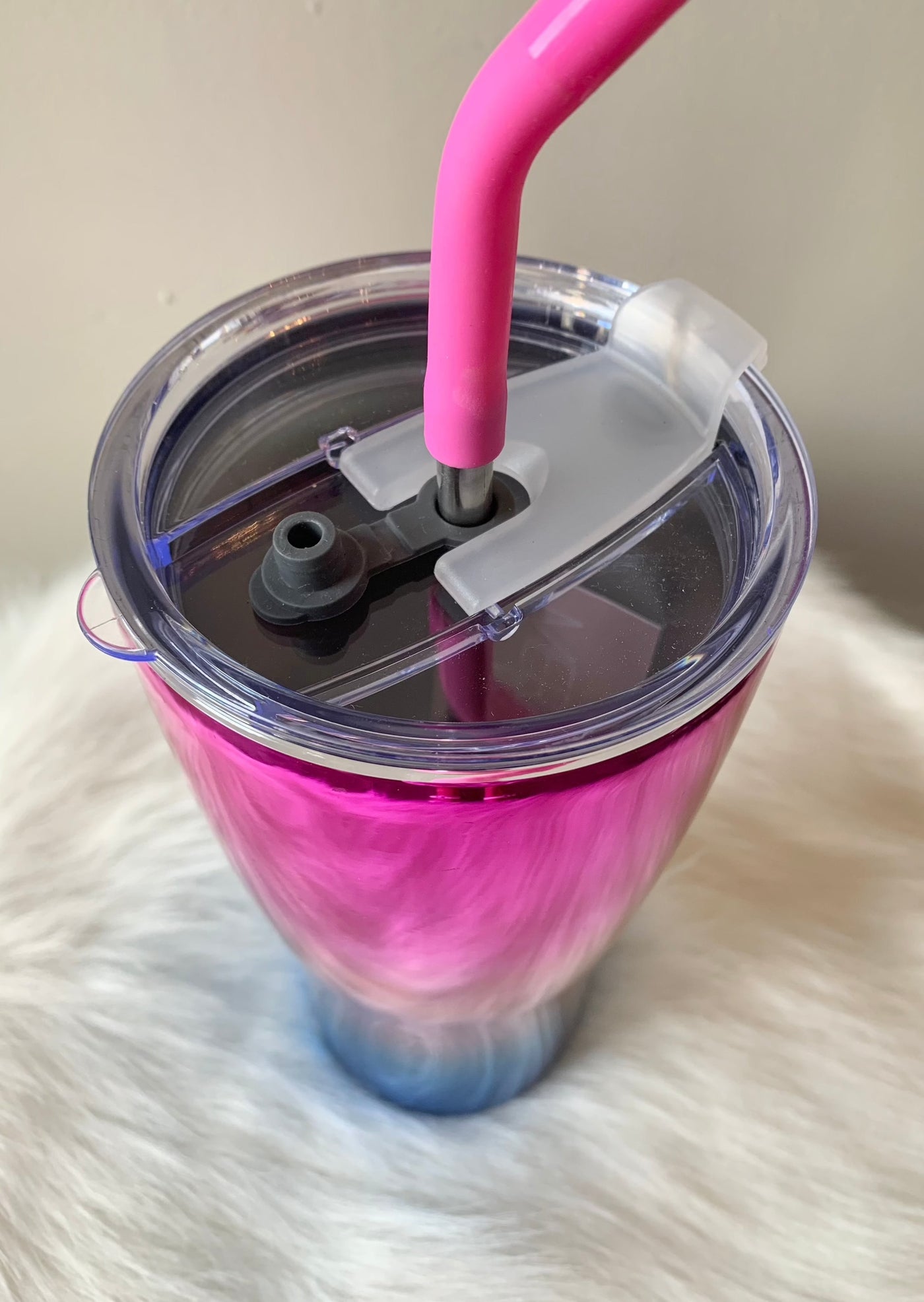 Barbie Tumbler Glass With Straw