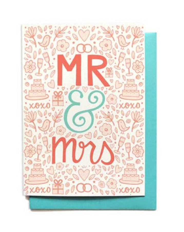 "Mr & Mrs" Card