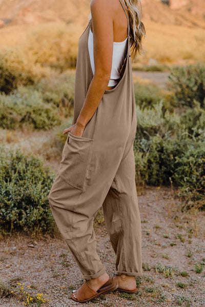 Rosie Sleeveless Jumpsuit with Pocket