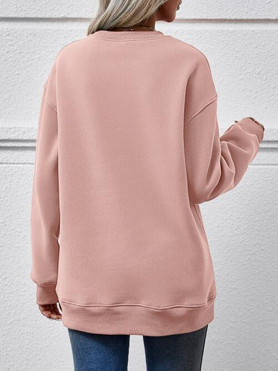 Merry Christmas Round Neck Sweatshirt