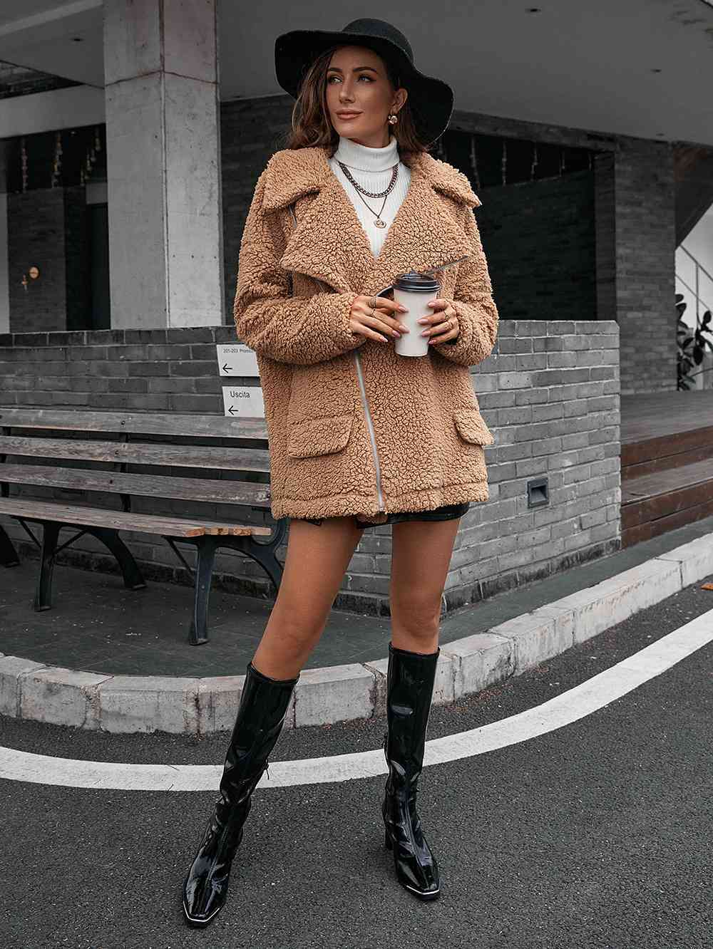 Rhianna Chic Teddy Jacket