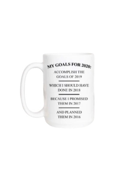 My Goals of 2020 Mug