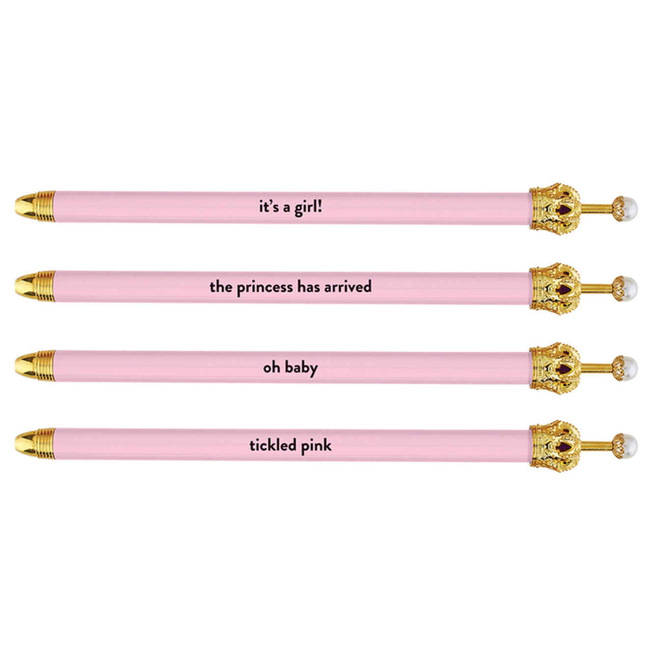 Baby Pink Crown Pen
