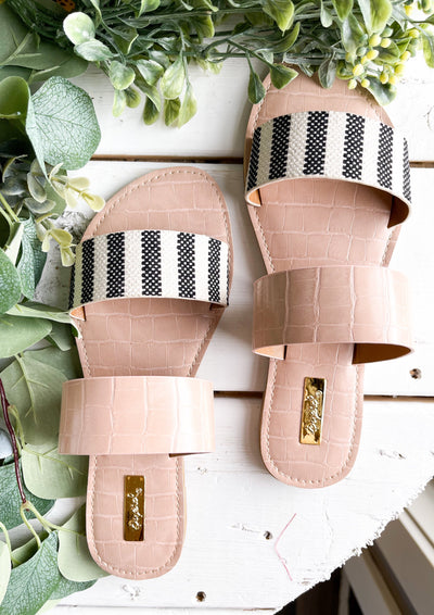 pink sandals for $10