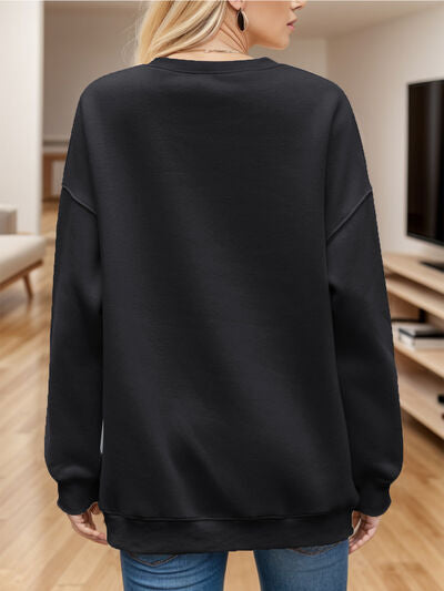 The Morgan Round Neck Long Sleeve Sweatshirt