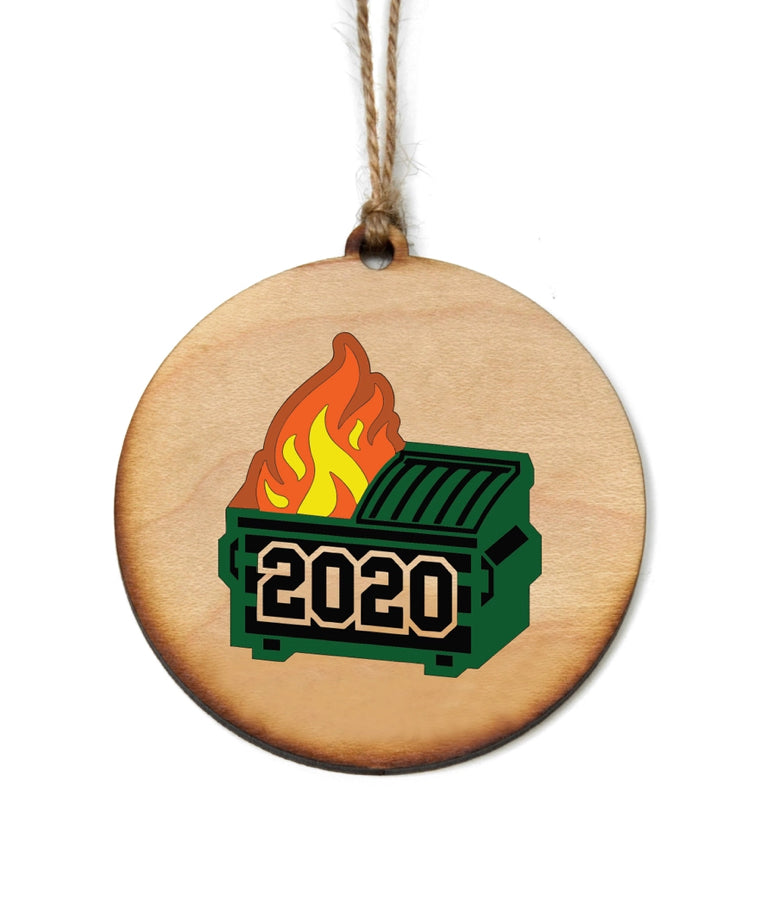 Wooden 2020 Ornament