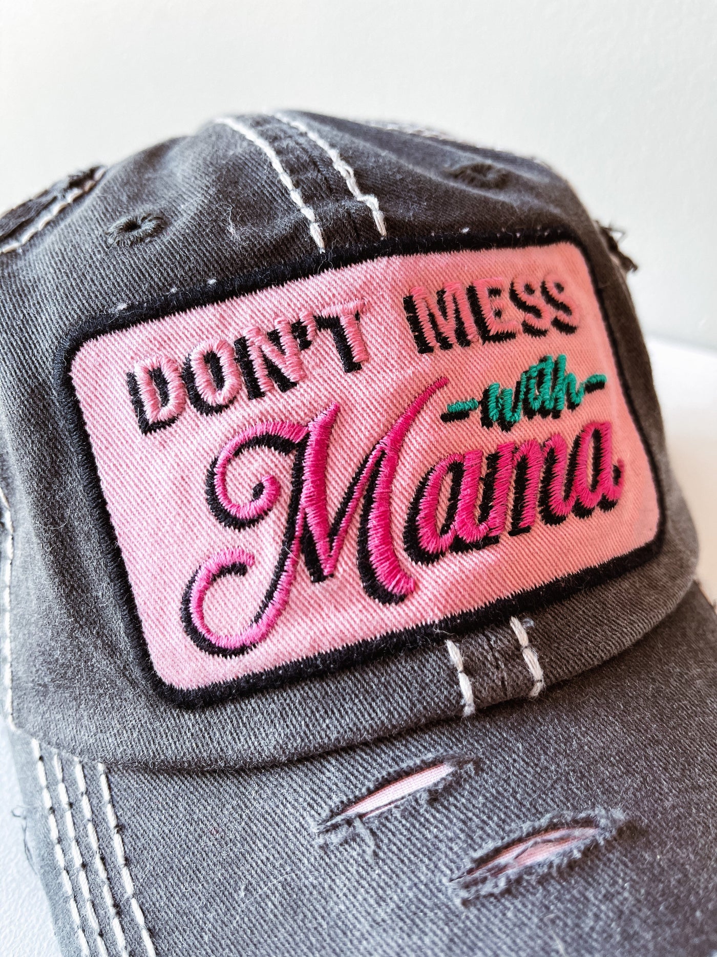 Don’t Mess With Mama Baseball Hat