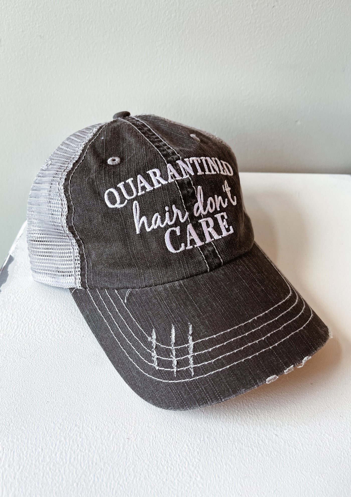 “Quarantined Hair Don’t Care” Hat