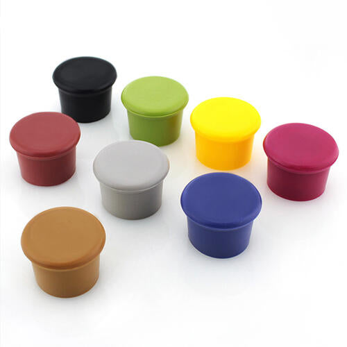8-Piece Silicone Rubber Wine Stoppers