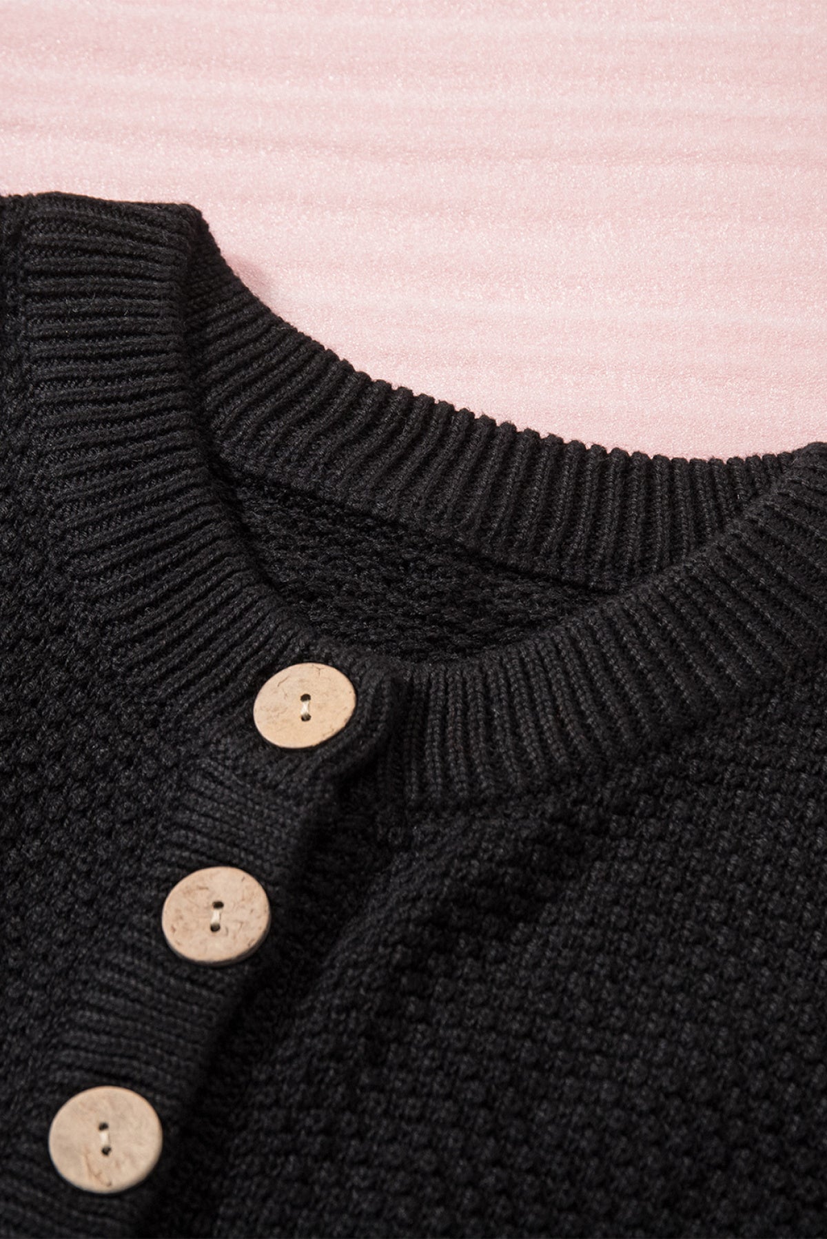 Rachel Pullover Drop Shoulder Sweater With Slits