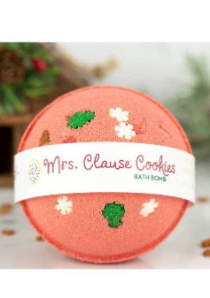 "Mrs. Clause Cookies" Bath Bomb