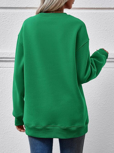 Merry Christmas Round Neck Sweatshirt