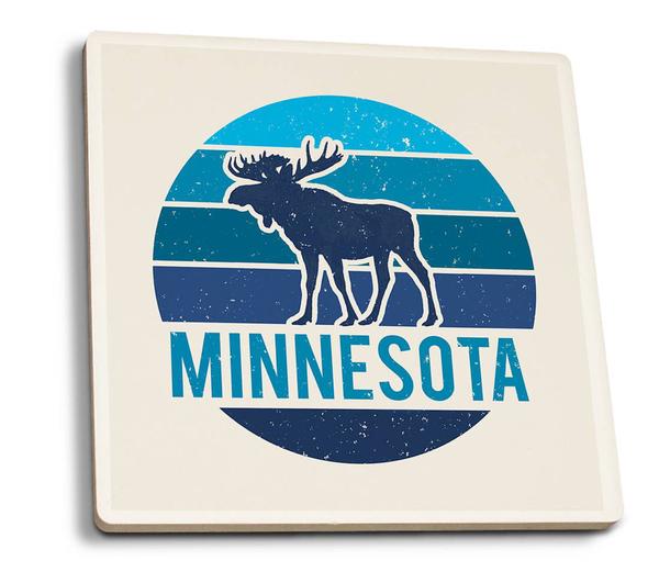 Minnesota Ceramic Coasters