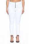Little White Lie Skinny Jeans (Curvy Collection)