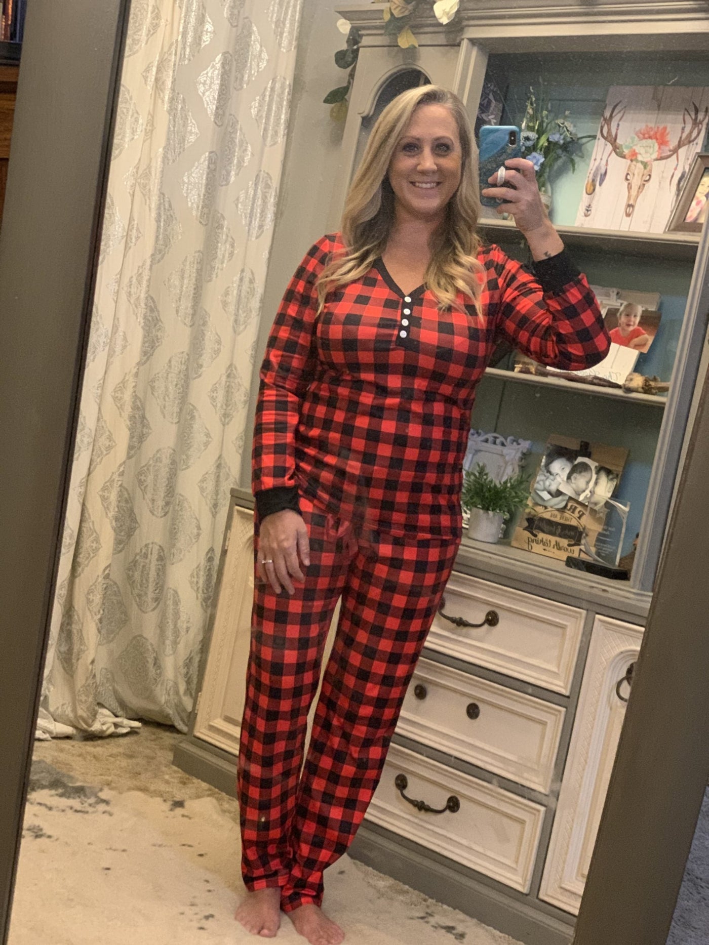 PREORDER: Matching Family Pajamas in Buffalo Plaid