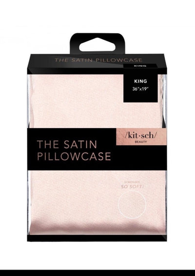 King Satin Pillowcase (Blush)