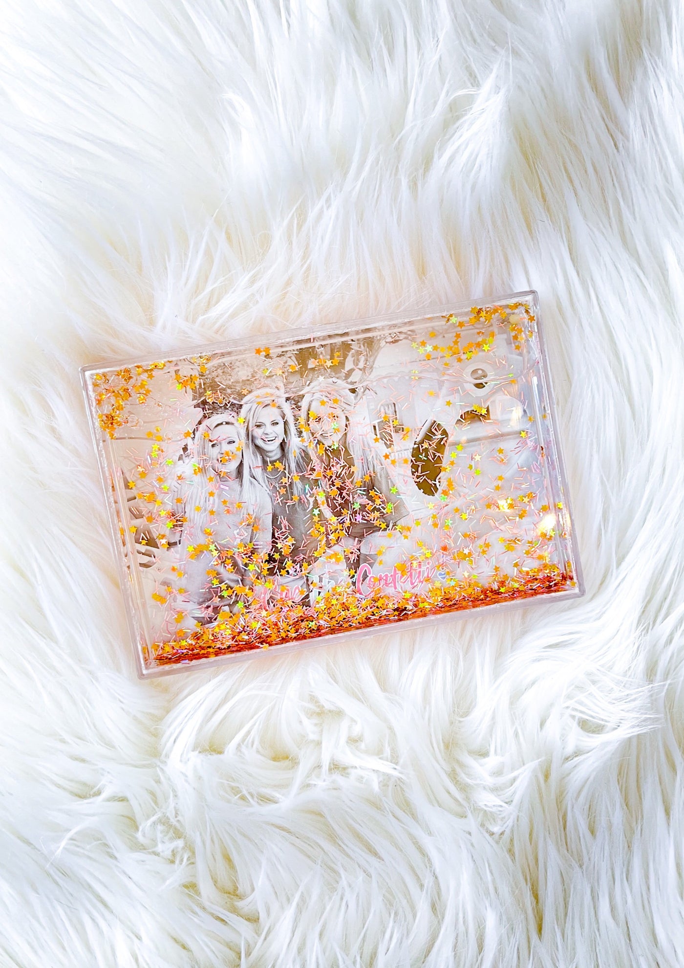 Gold Glitter Picture Frame