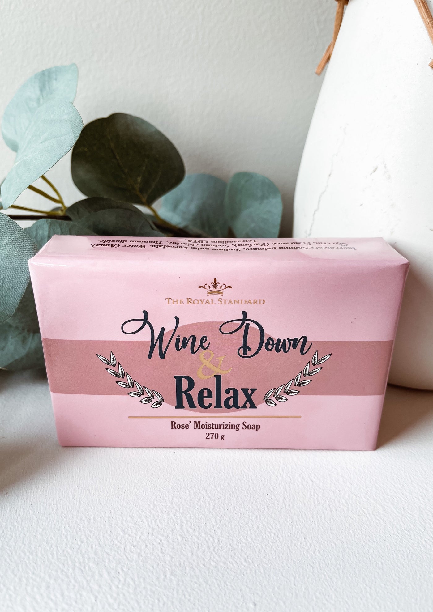 Wine Down & Relax Rose’ Soap