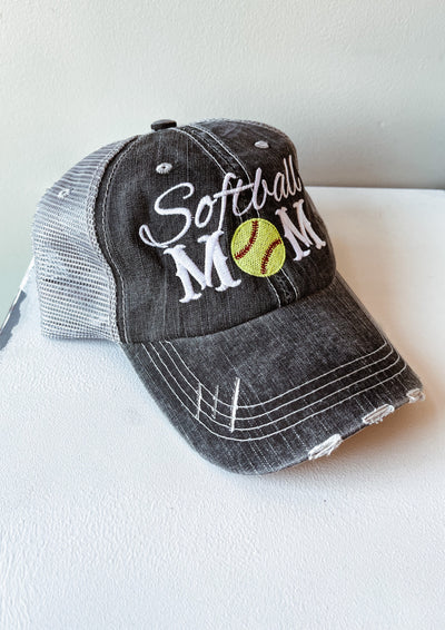 "Softball Mom" Hat