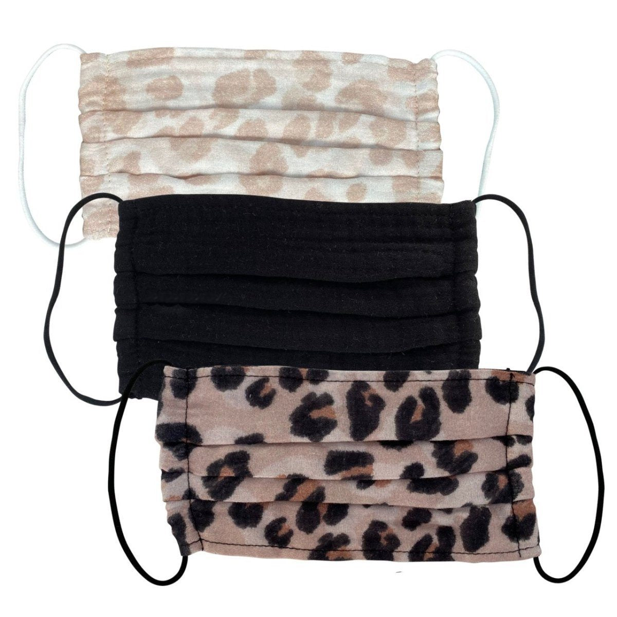 Leopard Cotton Masks-3 Pack
