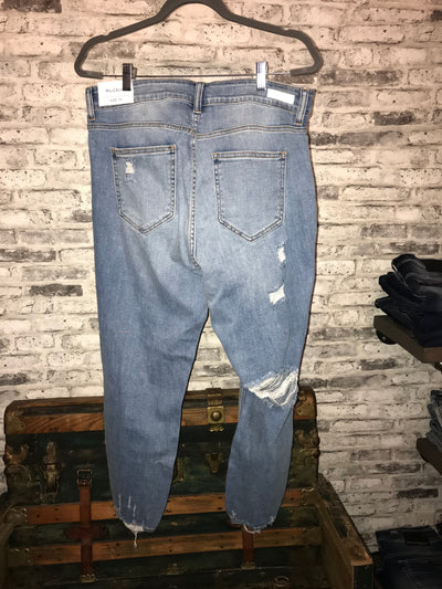 For The Love Destroyed Cut Denim