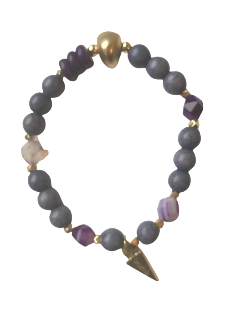 Erimish Purple Stone Bracelet
