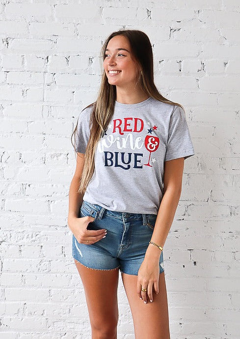 Red Wine & Blue T-Shirt