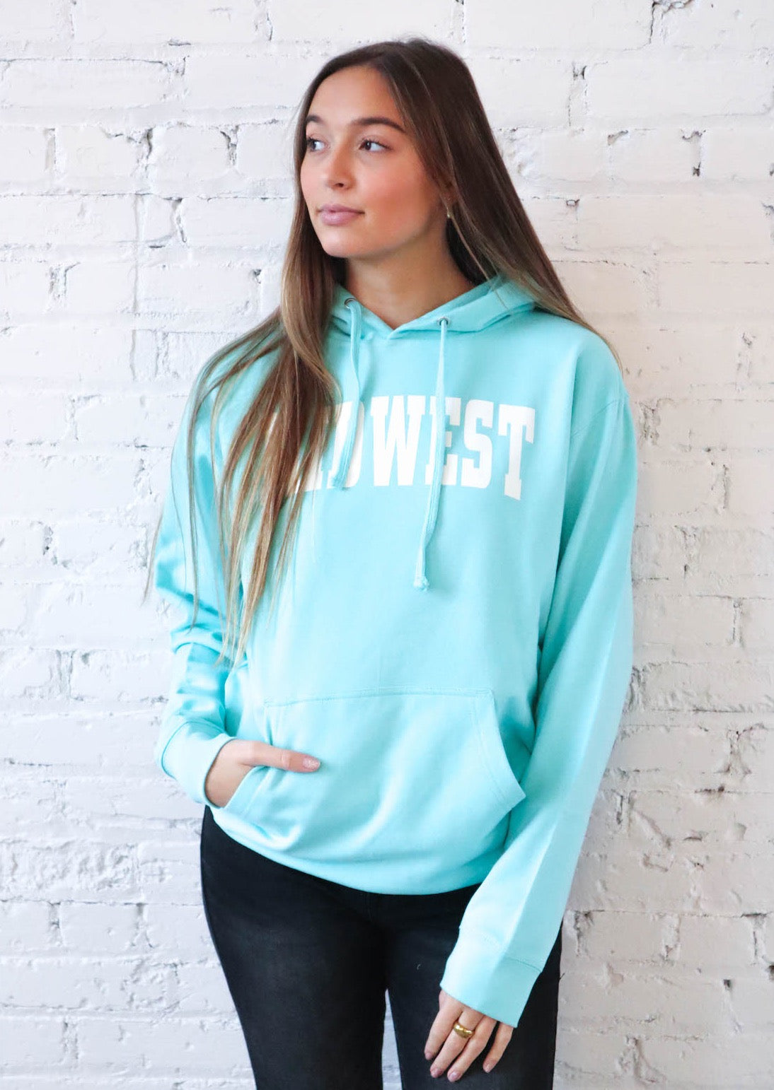 Midwest Hoodie - Turquoise