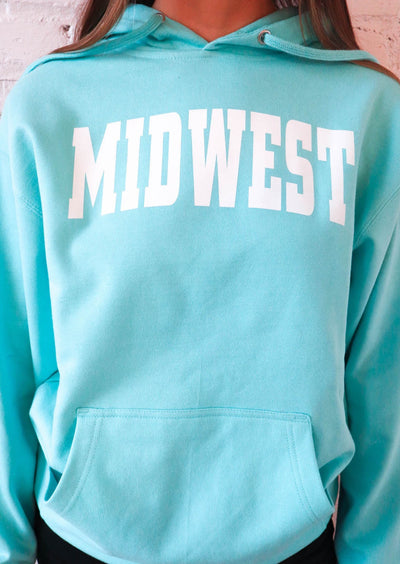 Midwest Hoodie - Turquoise