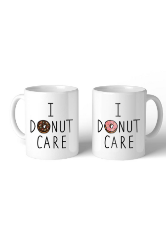I Donut Care Coffee Mug