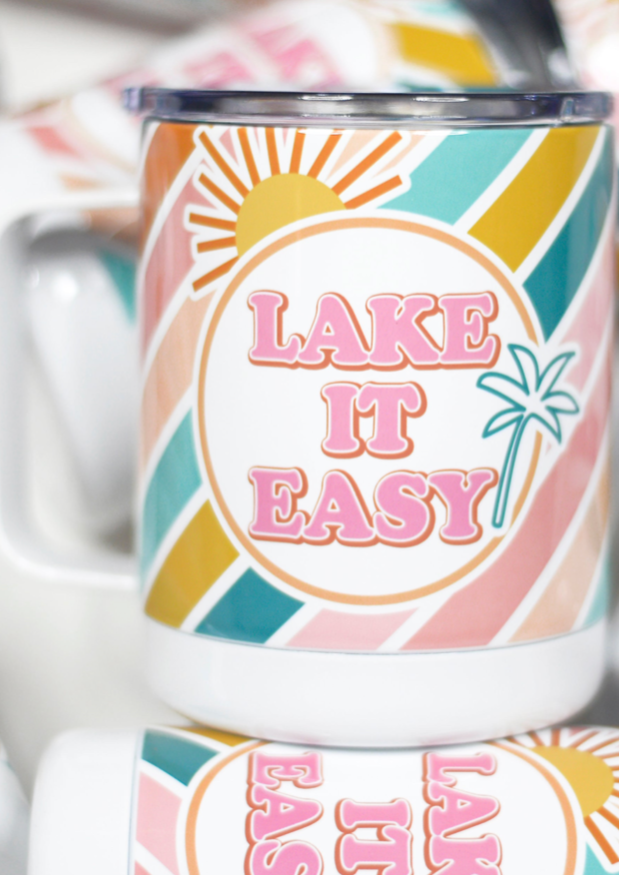 Lake It Easy Travel Mug