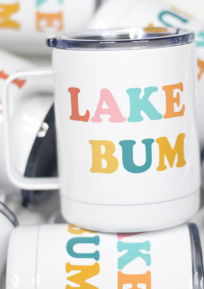 Lake Bum Travel Mug