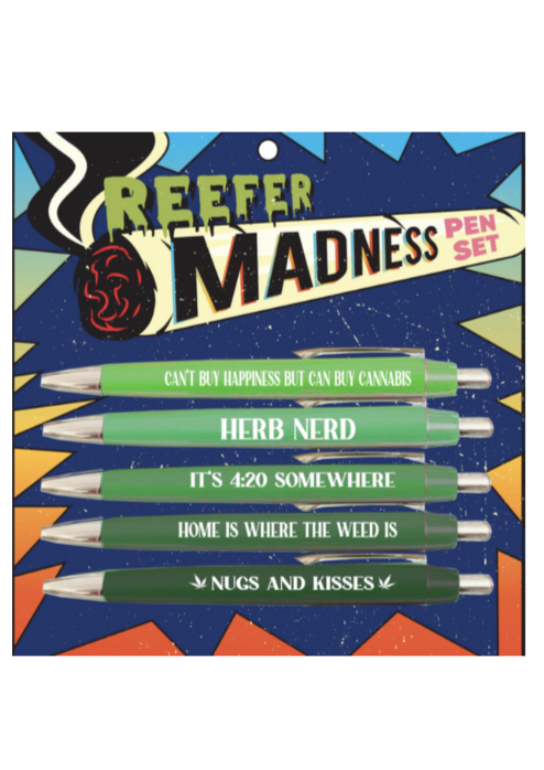 Reefer Madness Pen Set