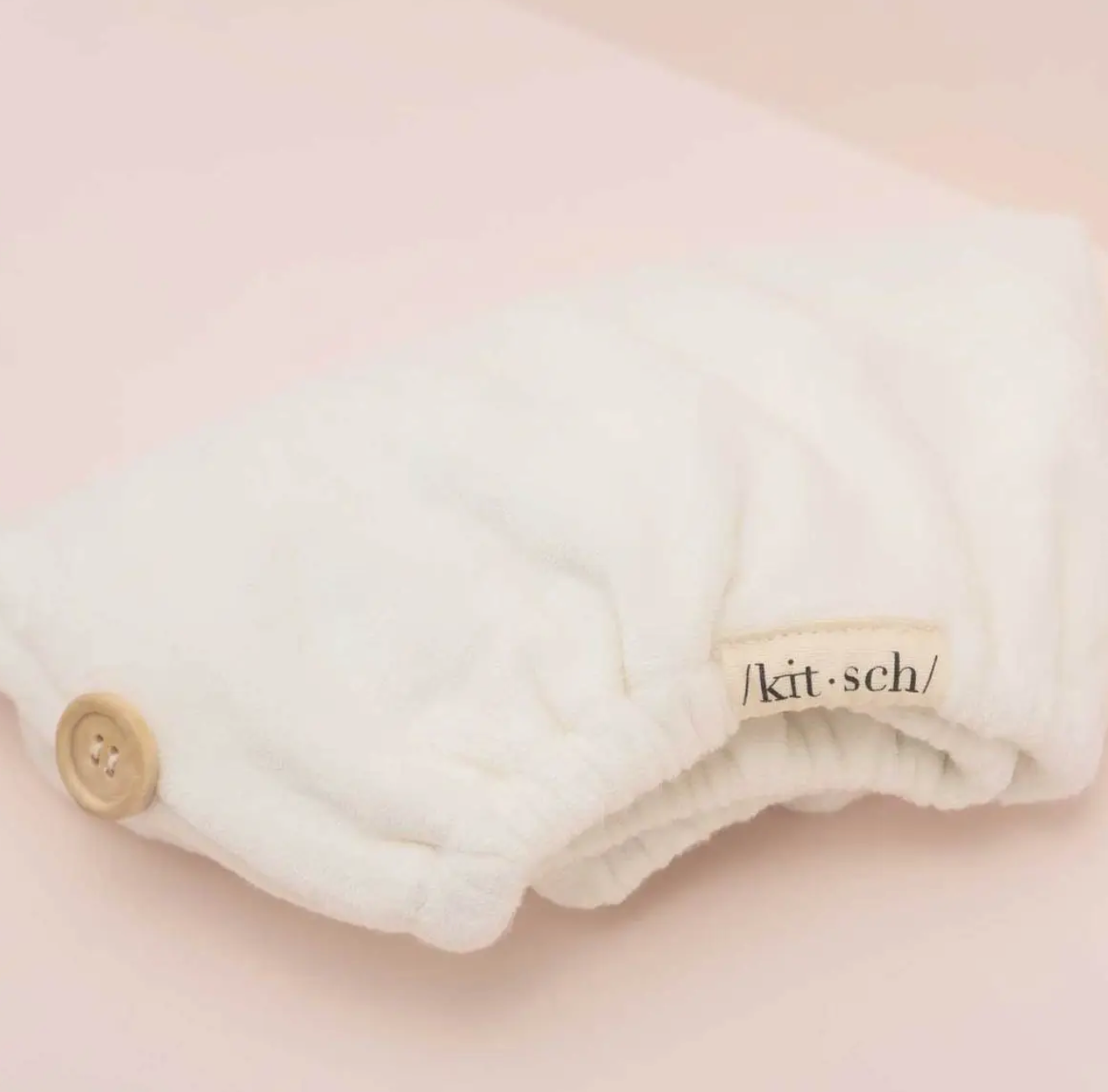 Quick Dry Hair Towel - Eco White