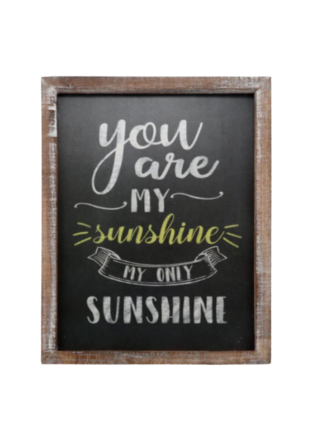 “You are my sunshine” Wooden Sign